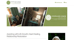Desktop Screenshot of cokercounseling.com